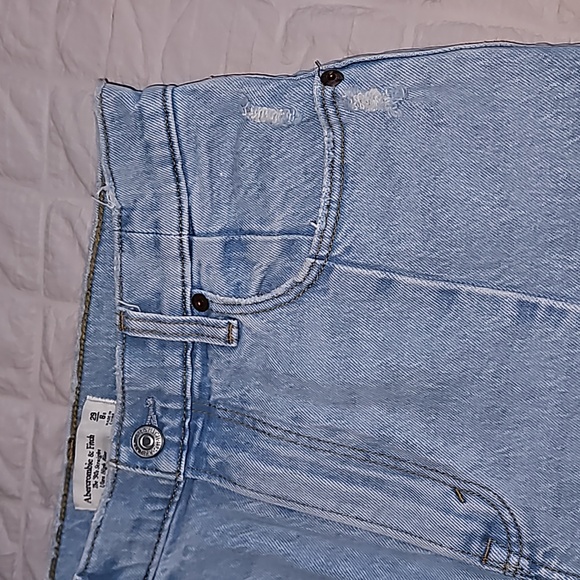 Abercrombie & Fitch Curve Love 90s Straight Ultra High Rise size 29 Short - Picture 5 of 11